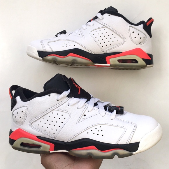 Jordan Other - SOLD! Nike Air Jordan 6 Retro Low White Infrared Jordans